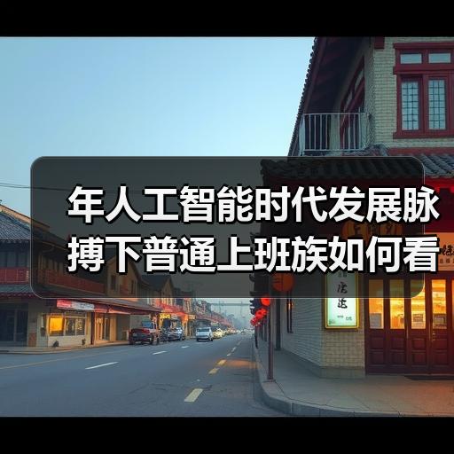 年人工智能时代发展脉搏下普通上班族如何看懂行业变化趋势
