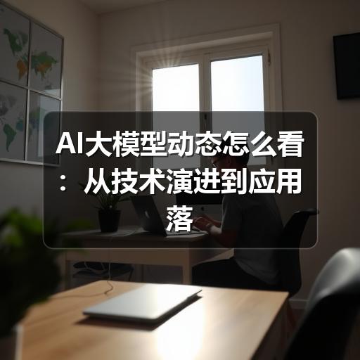 AI大模型动态怎么看：从技术演进到应用落地的观察方法
