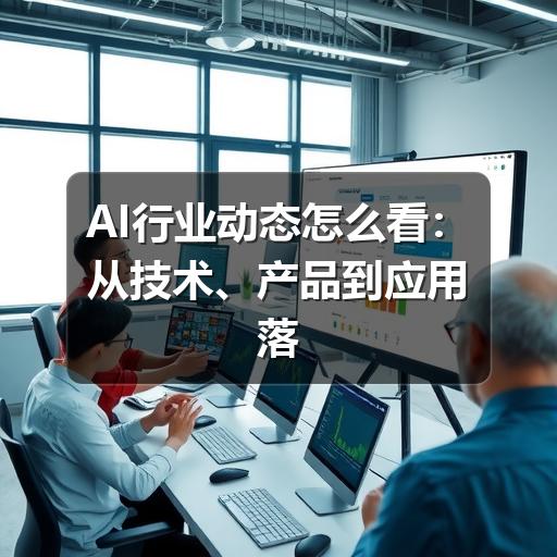 AI行业动态怎么看：从技术、产品到应用落地的观察方法