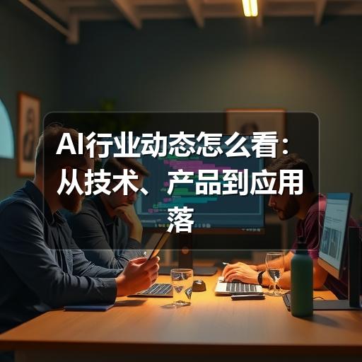 AI行业动态怎么看:从技术、产品到应用落地的观察方法