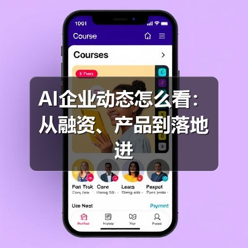 AI企业动态怎么看:从融资、产品到落地进展的判断方法