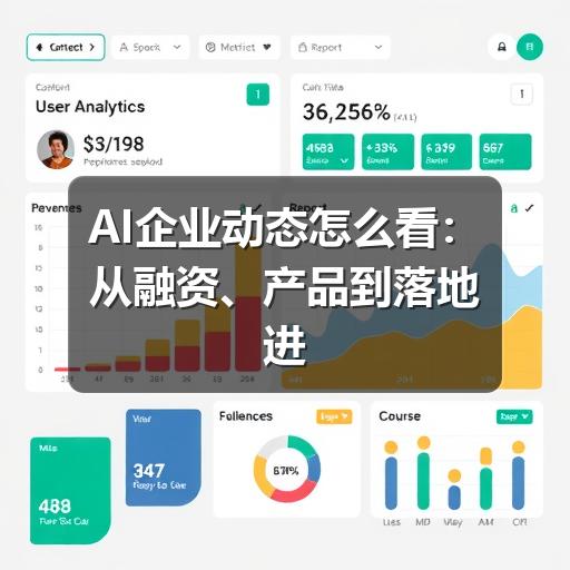 AI企业动态怎么看:从融资、产品到落地进展的判断方法