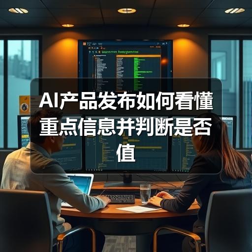 AI产品发布如何看懂重点信息并判断是否值得关注